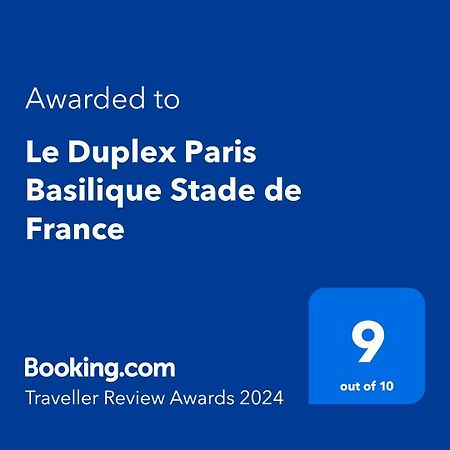 Le Duplex Paris Basilique Stade De France Apartment Saint-Denis  Ngoại thất bức ảnh