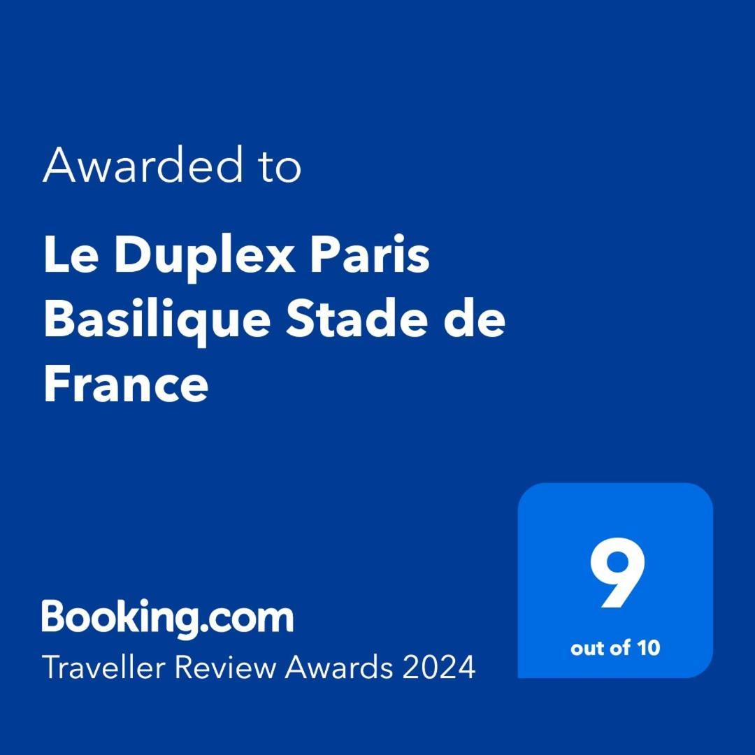 Le Duplex Paris Basilique Stade De France Apartment Saint-Denis  Ngoại thất bức ảnh